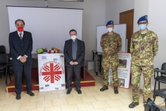 Consegna raccolta solidale Caritas diocesana Viterbo