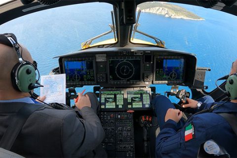 Volare in elicottero: rotte più sicure e sostenibili anche grazie ai satelliti