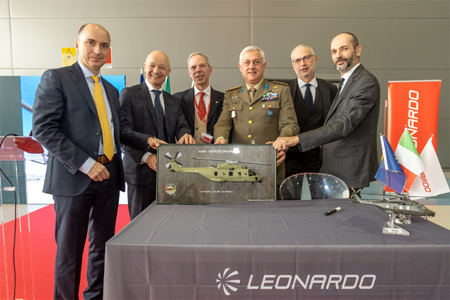 Leonardo: completate le consegne degli elicotteri UH-90A per l’Esercito Italiano